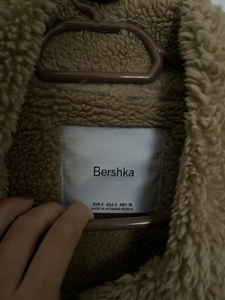 Kürk Detaylı Kahverengi Deri Biker Ceket - Görsel 3