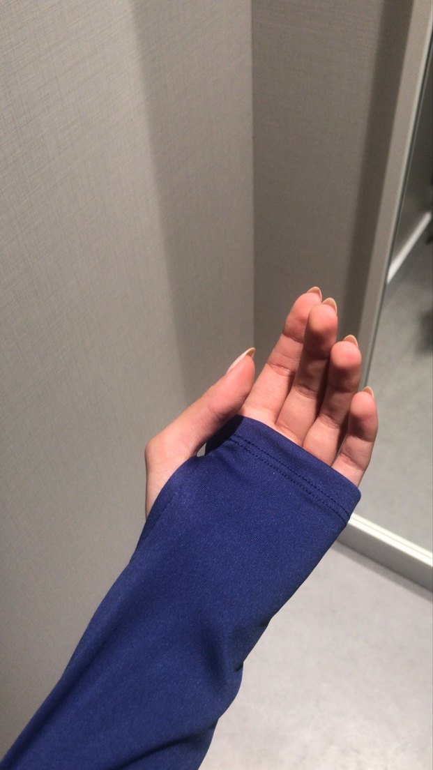 Mavi Yüksek Yakalı Crop Top - Görsel 2