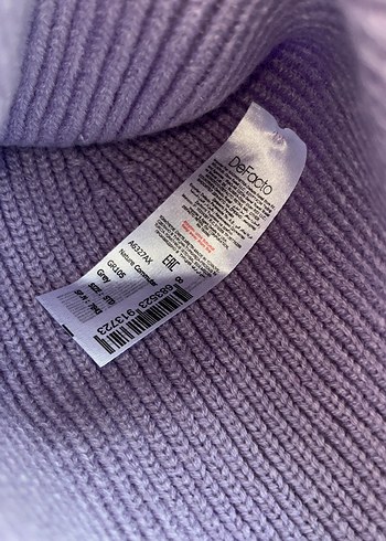 Kadın Mavi Örgü Bere - Görsel 2