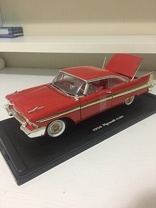 1958 plymouth Fury araba maketi