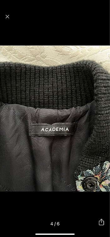 xs Beden siyah Renk Academia ceket