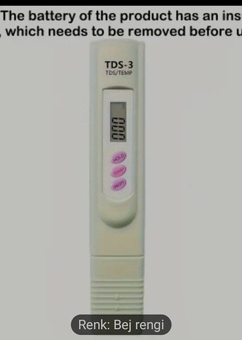 Bej TDS-3 Su Kalitesi Ölçer