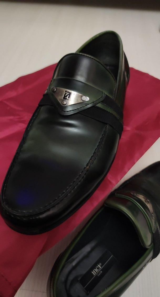 Klasik Erkek Yeşil Tokalı Ayakkabı - Görsel 4