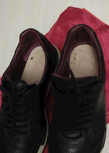 Siyah Bağcıklı Erkek Spor Ayakkabı - Görsel 4