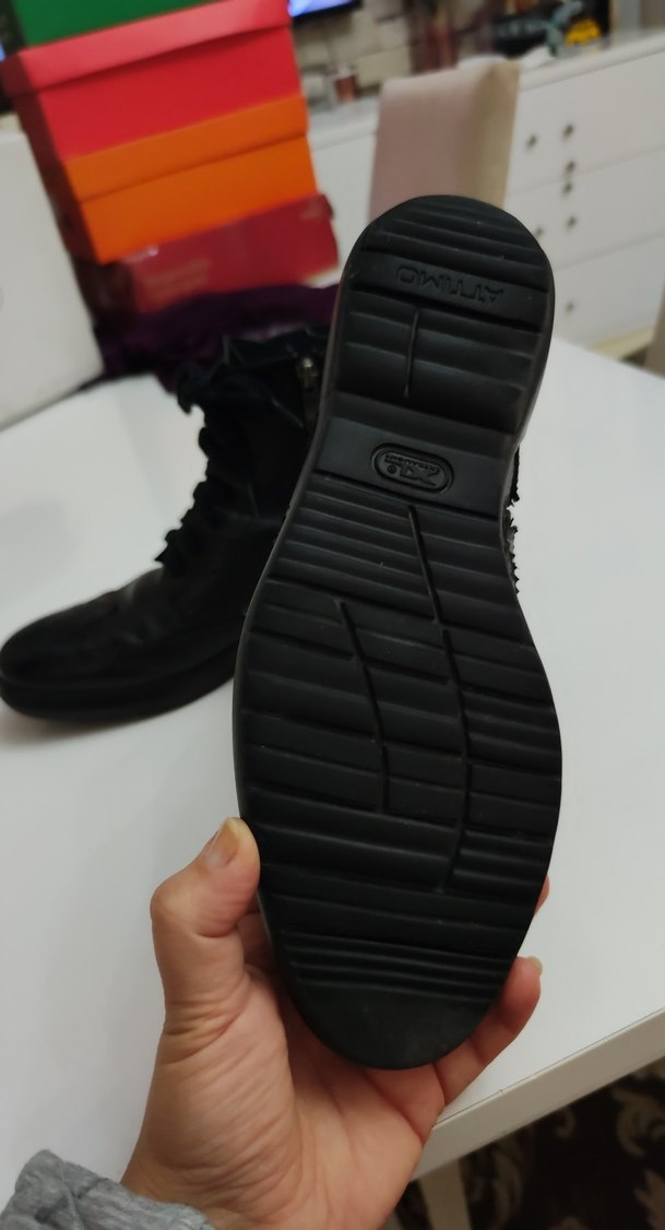 Siyah Buckle Detaylı Gotik Erkek Botları - Görsel 4