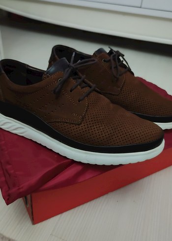 Kahverengi Bağcıklı Erkek Günlük Ayakkabı - Görsel 2