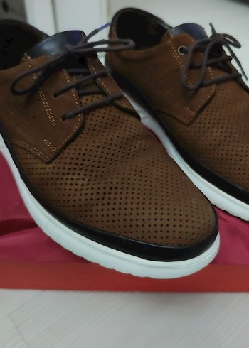 Kahverengi Bağcıklı Erkek Günlük Ayakkabı - Görsel 3