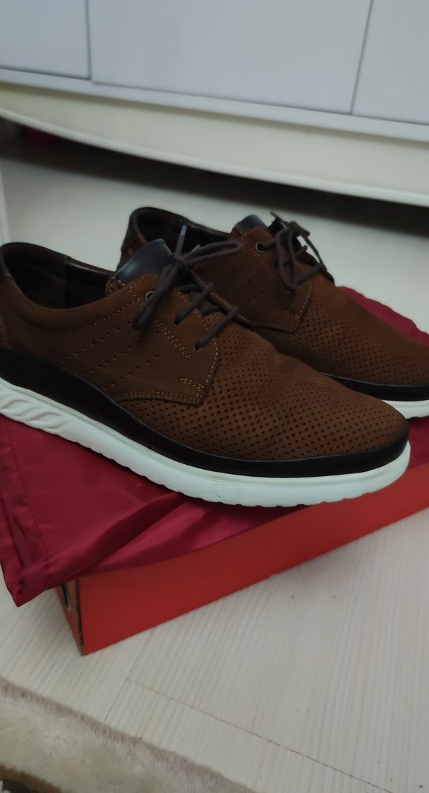 Kahverengi Bağcıklı Erkek Günlük Ayakkabı - Görsel 2