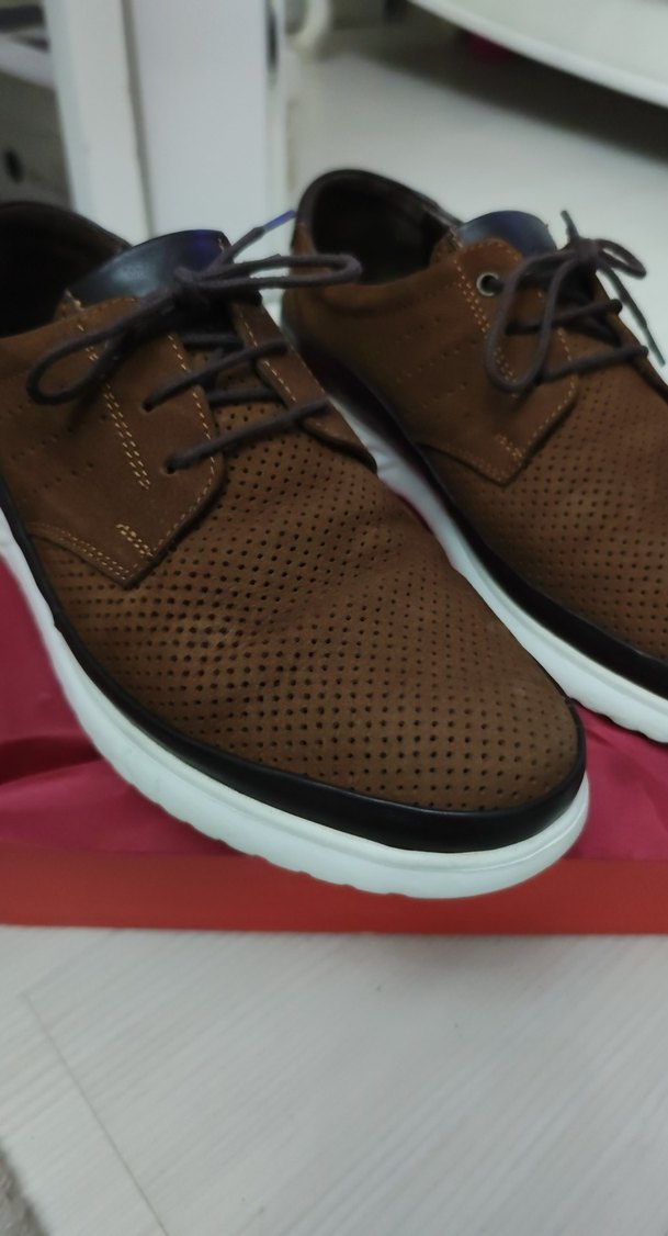 Kahverengi Bağcıklı Erkek Günlük Ayakkabı - Görsel 3