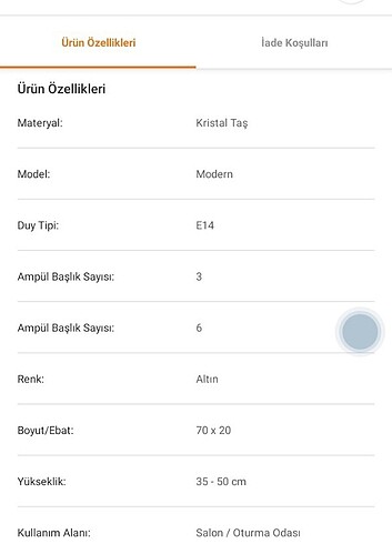 Beden altın Renk Kristal taşlı gösterişli sıfır avize