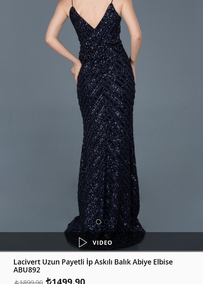 Transparan uzun ve şık abiye - Görsel 2