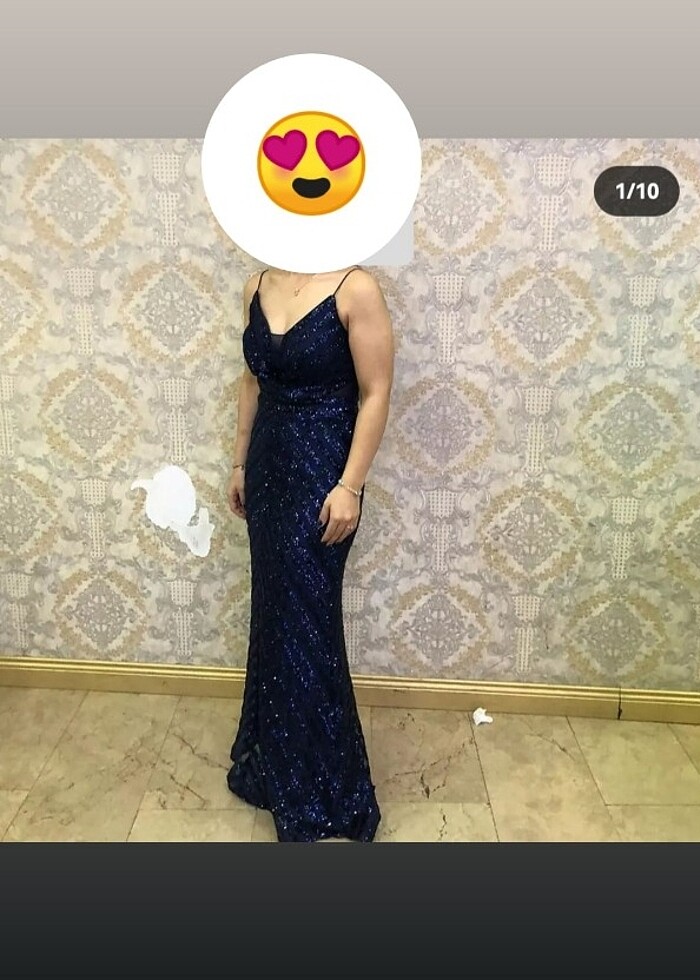 Transparan uzun ve şık abiye - Görsel 5