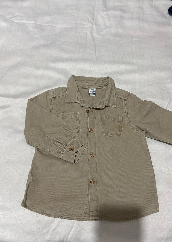 12-18 erkek çocuk keten gömlek - Görsel 2