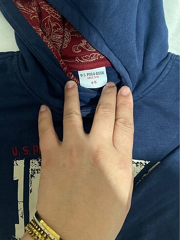 Uspa 4-5 yaş erkek çocuk sweat - Görsel 2