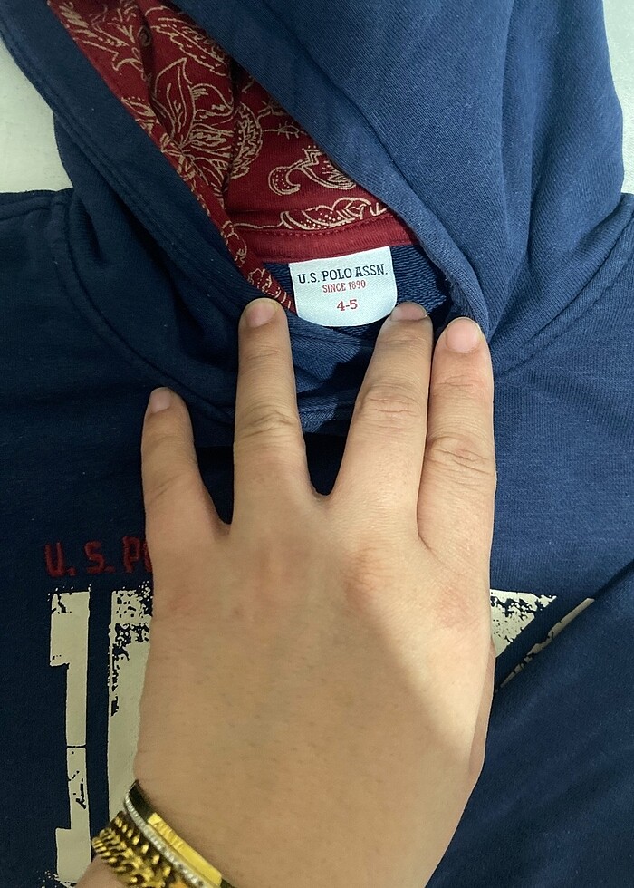 Uspa 4-5 yaş erkek çocuk sweat - Görsel 2