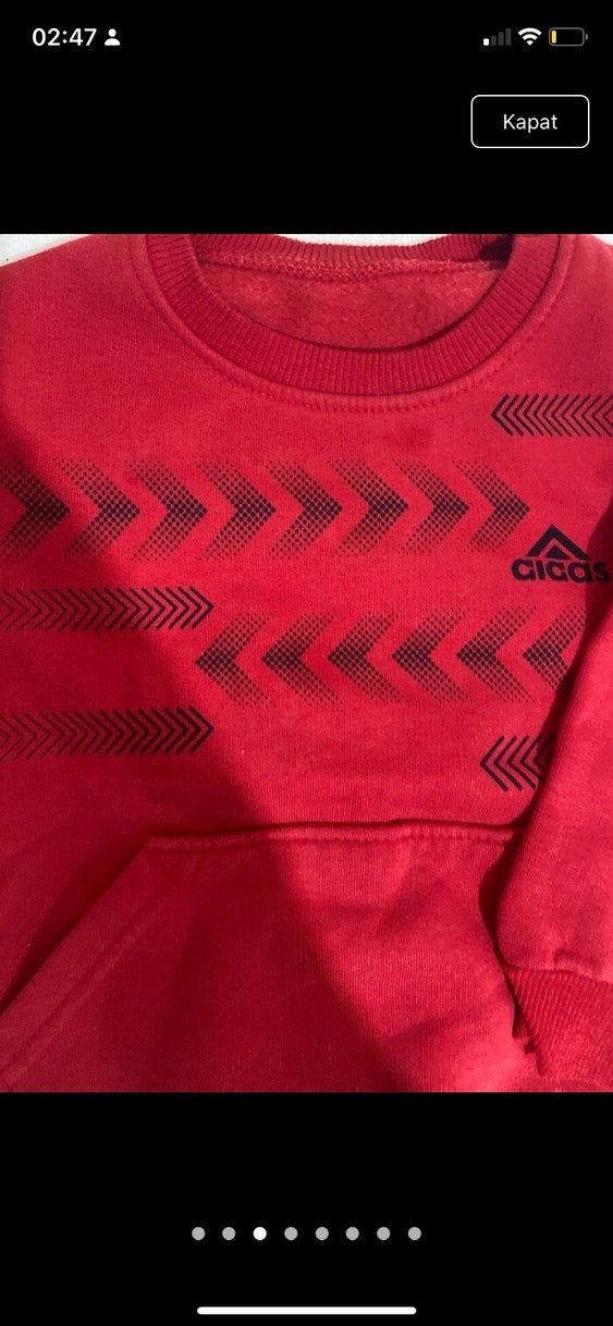 Renkli Baskılı Erkek Çocuk Sweatshirt - Görsel 3