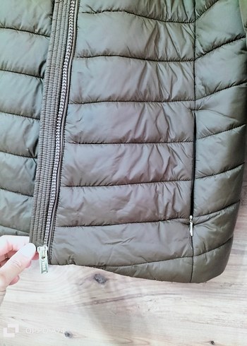 U.S Polo Assn. Kahverengi Fermuarlı Kadın Kışlık Mont