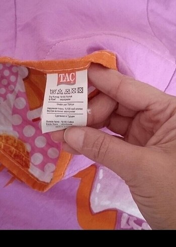 Pastel Renkli Baskılı yatak örtüsü - Görsel 2