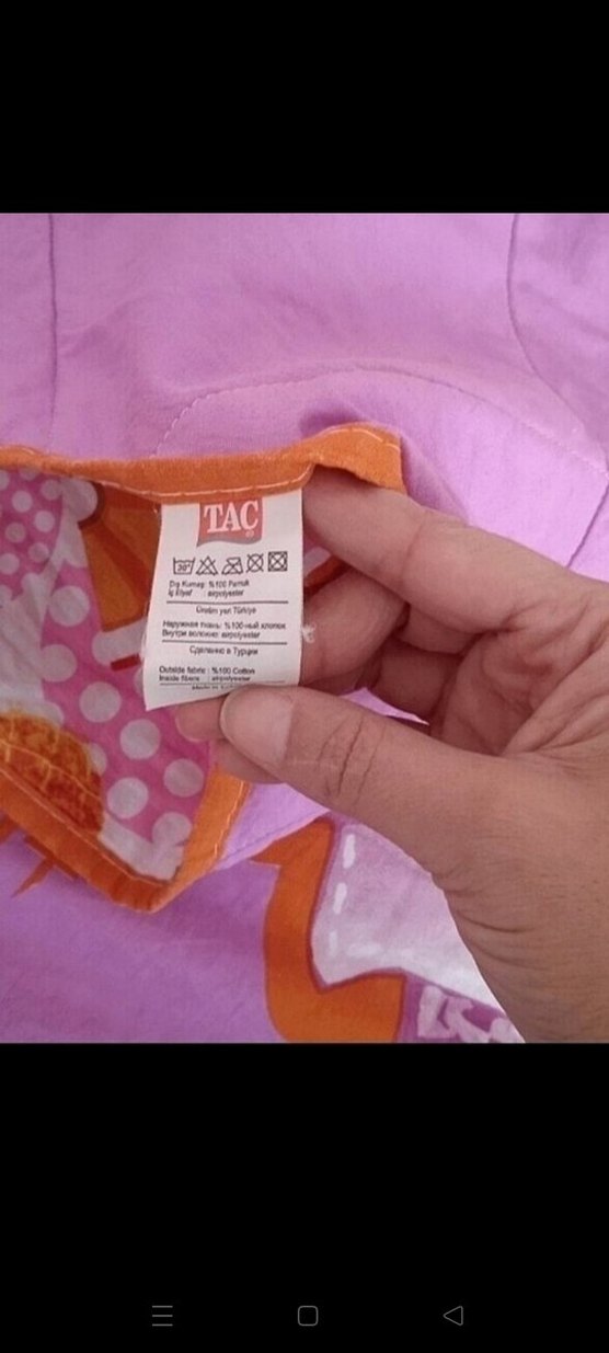 Pastel Renkli Baskılı yatak örtüsü - Görsel 2