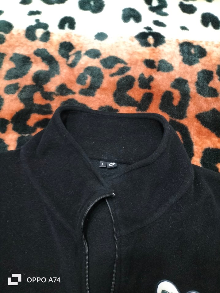 Erkek Siyah Fermuarlı Kapüşonlu Sweatshirt - Görsel 5