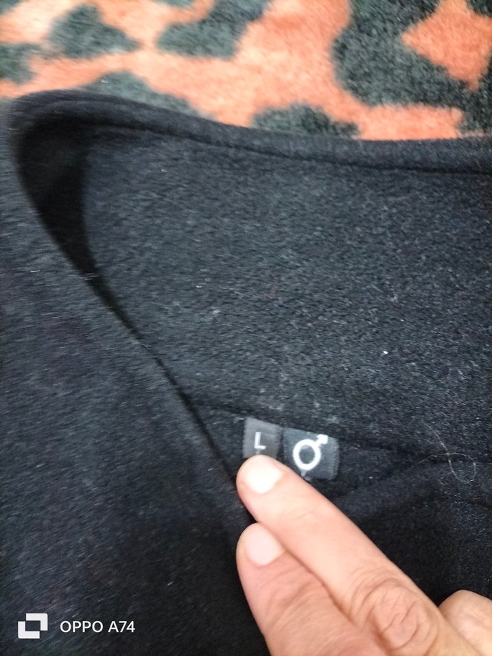 Erkek Siyah Fermuarlı Kapüşonlu Sweatshirt - Görsel 4