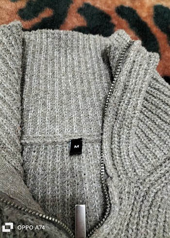 Gri Balıkçı Yaka Örgü Kadın Kazak - Görsel 3