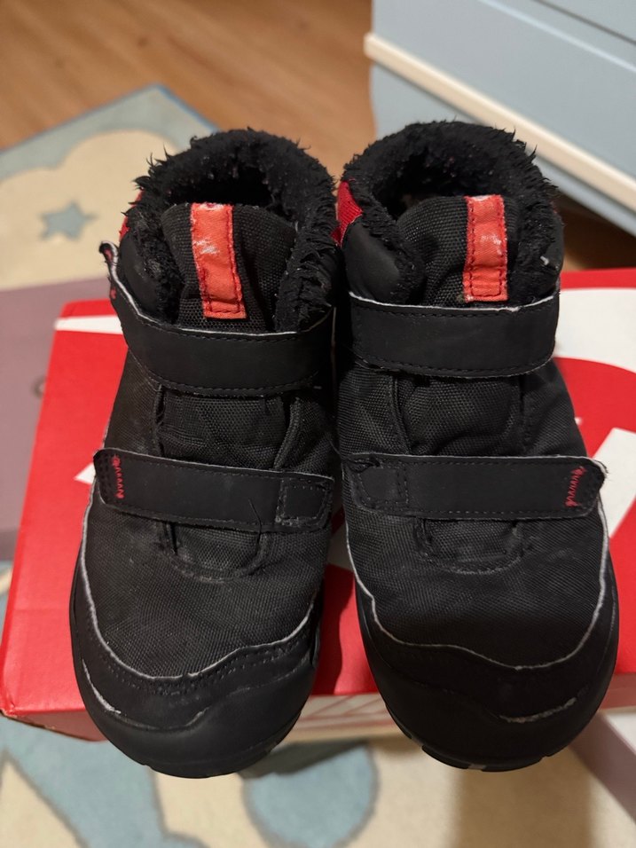 Kırmızı Erkek Çocuk Cırtlı Bot - Görsel 4