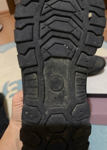 BLACKSEA marka Ortopedik Kaymaz Taban İçi kürklü Kışlık Çocukbot - Görsel 5