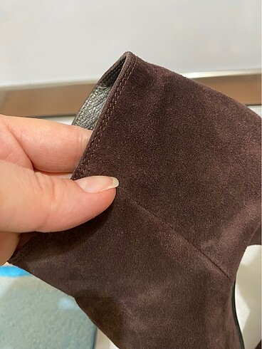 Süet/hakiki deri bot, yepyeni - Görsel 5