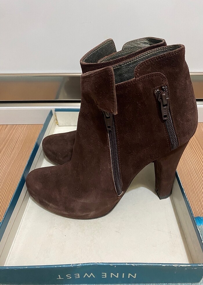 Süet/hakiki deri bot, yepyeni - Görsel 2