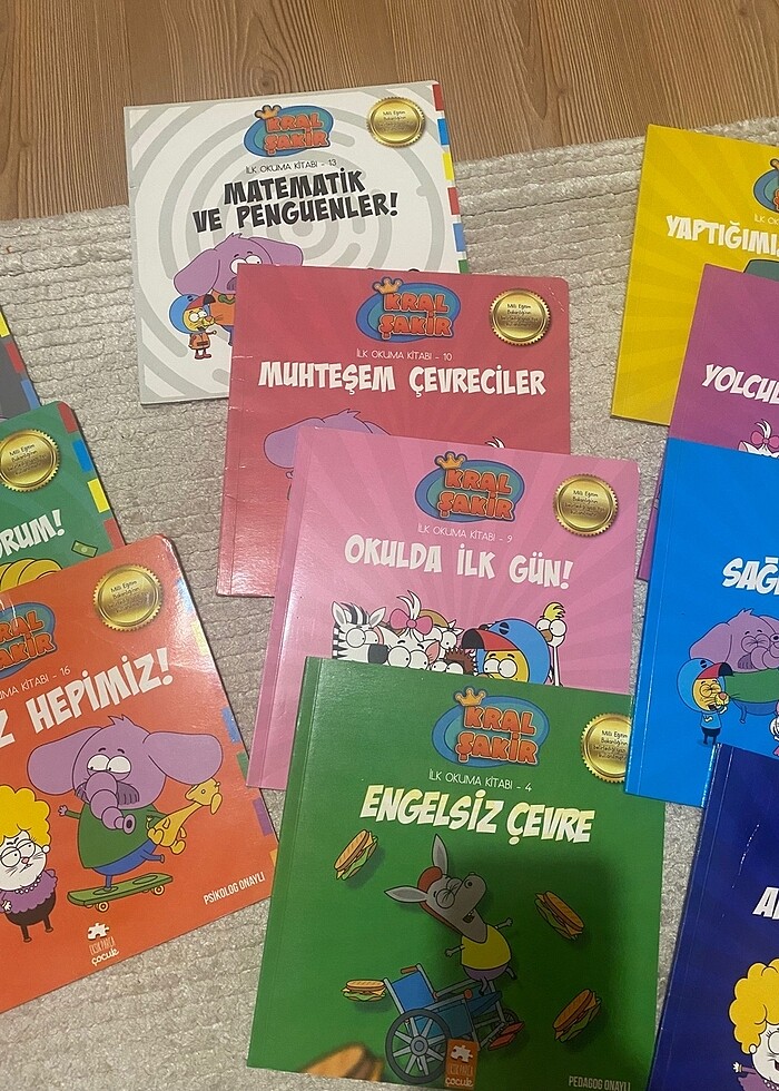 13 adet kral şakir kitabı serisi - Görsel 3