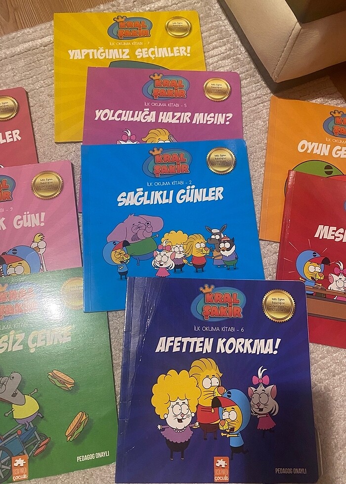 13 adet kral şakir kitabı serisi - Görsel 4