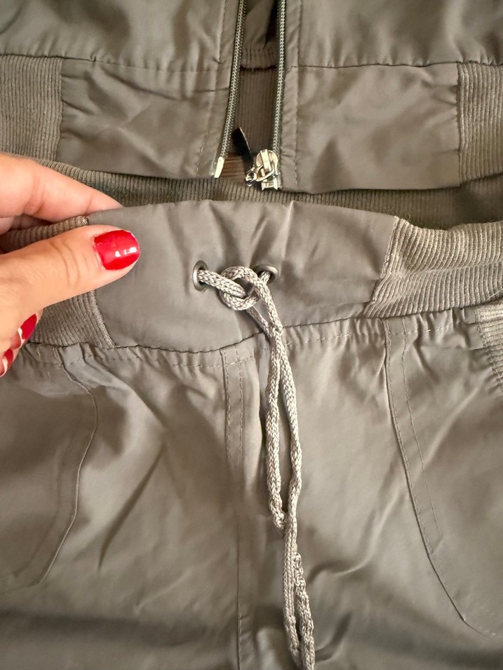 Gri Kadın spor takım - Görsel 2