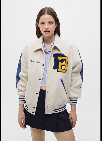 Pull and bear kolej ceket