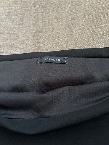 xl Beden siyah Renk Straplez bluz