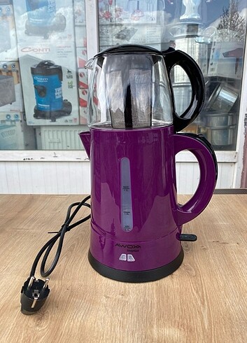 Mor çay makinesi