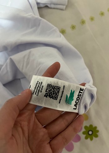 Beyaz Lacoste Erkek Pamuklu Polo Tişört - Görsel 5