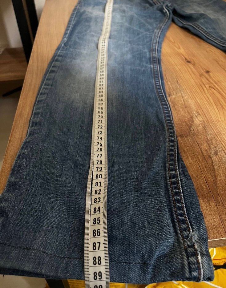 Erkek Mavi Denim Regular Fit Jean - Görsel 4
