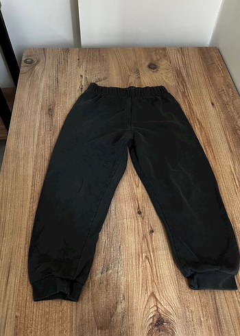 Kızlar için Rahat Kesim Kahverengi Eşofman Altı - Görsel 2