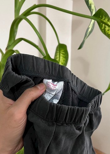 Kızlar için Rahat Kesim Kahverengi Eşofman Altı - Görsel 6