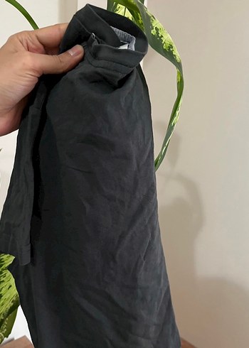 Kız Siyah Baskılı Kısa Kollu Rock Punk Tişört - Görsel 6