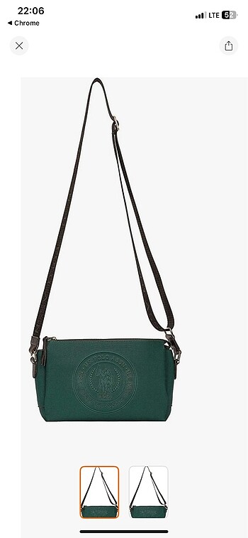 U.S Polo Assn. ORJİNAL POLO OMUZ ÇANTASI
