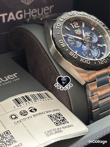 Beden mavi Renk TAG HEUER YENİ SEZON PİLLİ ERKEK SAAT