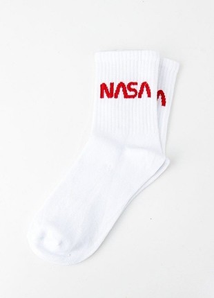 Nasa Desenli Renkli Çorap