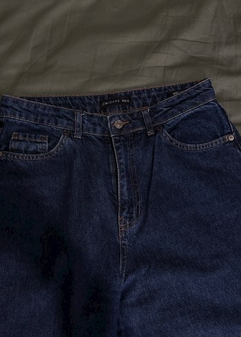 40 Beden lacivert Renk Lacivert Kadın Denim Pantolon