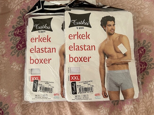 Tutku Elastan Erkek Boxer