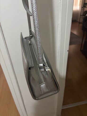 Beden gri Renk Stradivarius çanta