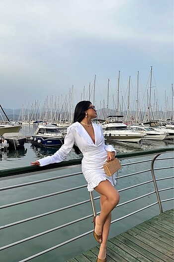 s Beden Zara model keten elbise