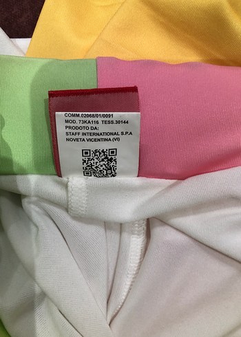 Nike Çok Renkli Pilili Mini Etek - Görsel 5