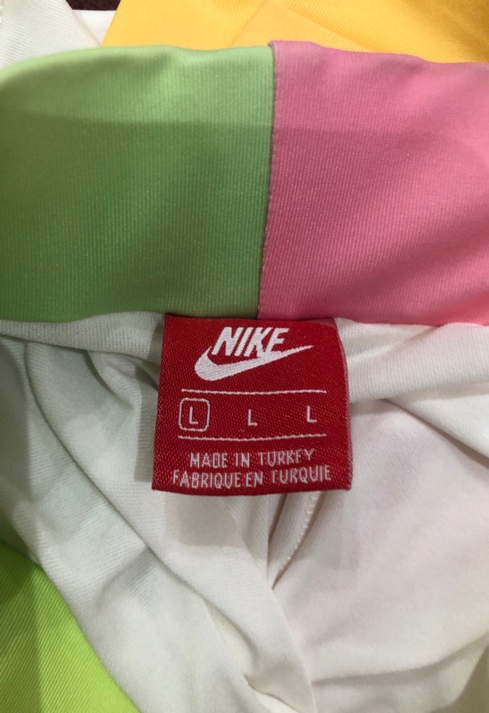 Nike Çok Renkli Pilili Mini Etek - Görsel 4